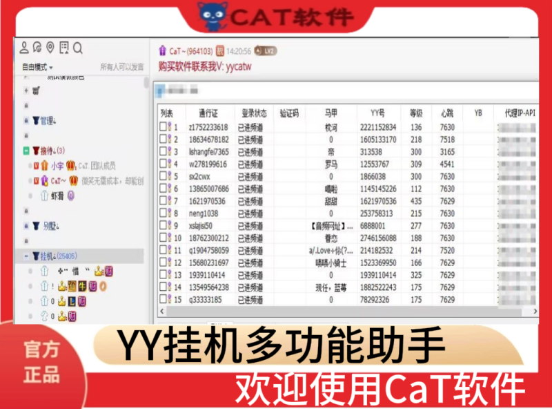 [CaT]YY协议助手-cat软件